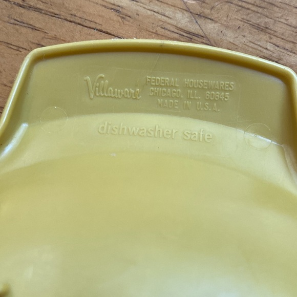 Retro Vintage Kitchen Villaware Juicer Strainer Tan Plastic Made in the USA - Picture 2 of 4